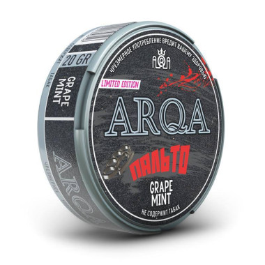 ARQA СЛОВО ПАЦАНА Grape Mint - ПАЛЬТО