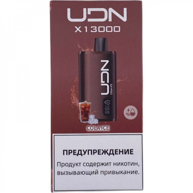 Электронная сигарета UDN X 13000 Ледяная Кола