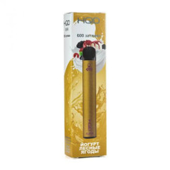 Электронная сигарета HQD Super 600 (Йогурт лесная ягода)