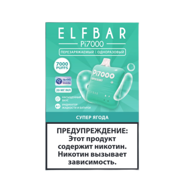 ELFBAR 7000 Pi Супер ягода