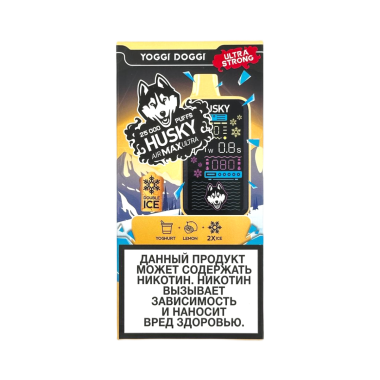 HUSKY AIRMAX ULTRA 25000 Йогурт лимон strong