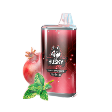 HUSKY CYBER NEW 8000 Гранат перечная мята лёд