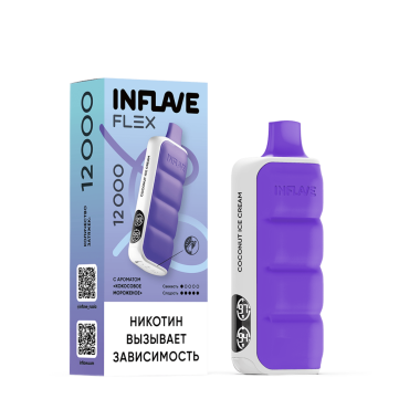 INFLAVE FLEX 12000 Кокосовое мороженое