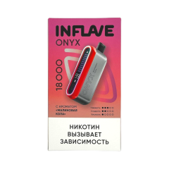 INFLAVE ONYX 18000 Малиновая кола