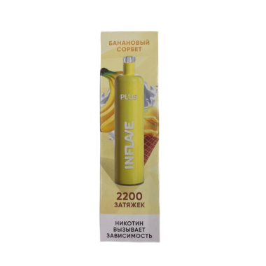 INFLAVE PLUS 2200 Банановый сорбет
