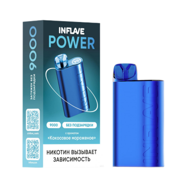 INFLAVE POWER 9000 Кокосовое мороженое