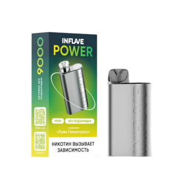 INFLAVE POWER 9000 Лайм лемонграсс