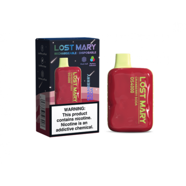 Lost Mary OS4000 Cranberry Soda (Клюквенная содовая)