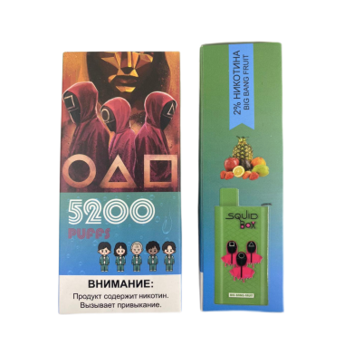 R AND M Squid Box 5200 Ягодный взрыв