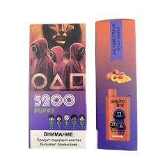 R AND M Squid Box 5200 Персик манго