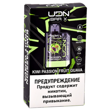 UDN BAR X III 7000 Киви, Маракуйя, Гуава