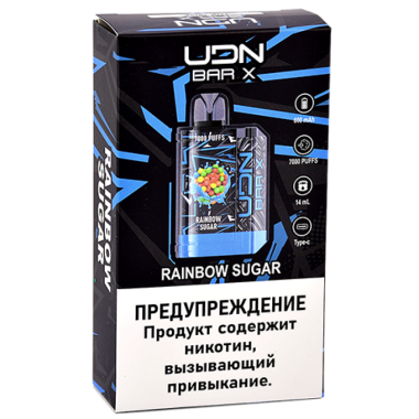 UDN BAR X III 7000 Радужный Сахар