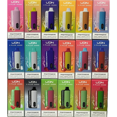 UDN X PLUS 12000 Клубника, Банан